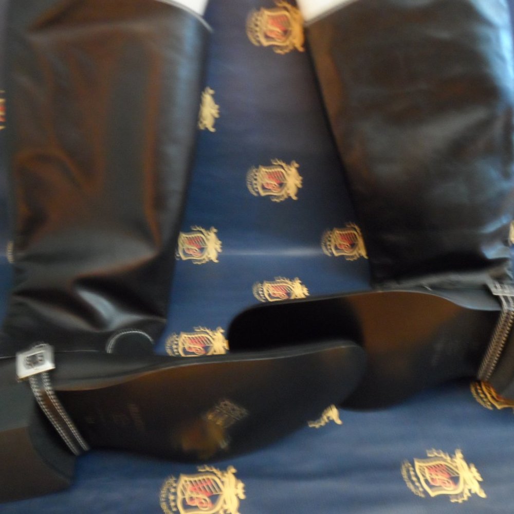 GEORGE RECH LEATHER BOOTS NEW - Picture 4 of 4